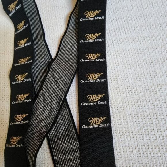 Miller Genuine Draft Graphic Logo Throughout Suspenders - Picture 2 of 5